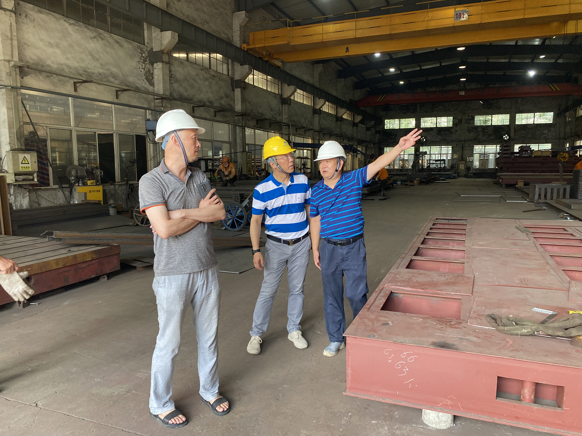 中國(guó)建筑標(biāo)準(zhǔn)院領(lǐng)導(dǎo)來廠考察 