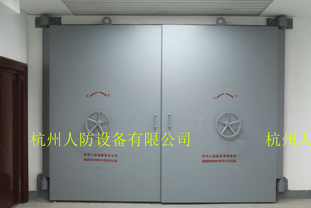 鋼結(jié)構(gòu)活門檻雙扇防護(hù)密閉門