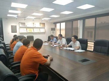 杭州市人防辦對(duì)我公司企業(yè)經(jīng)營(yíng)情況及從業(yè)能力現(xiàn)場(chǎng)檢查 